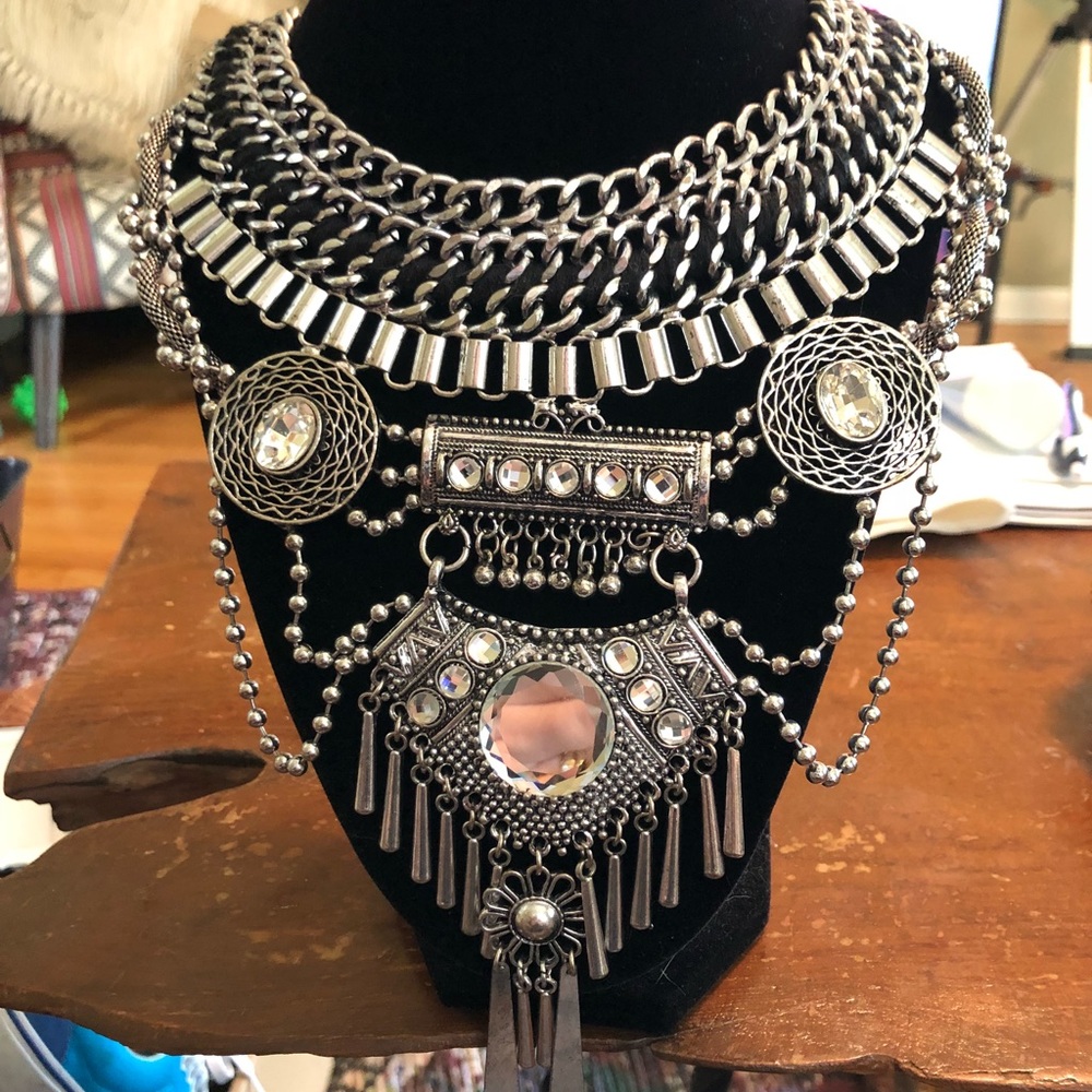 Large statement necklace